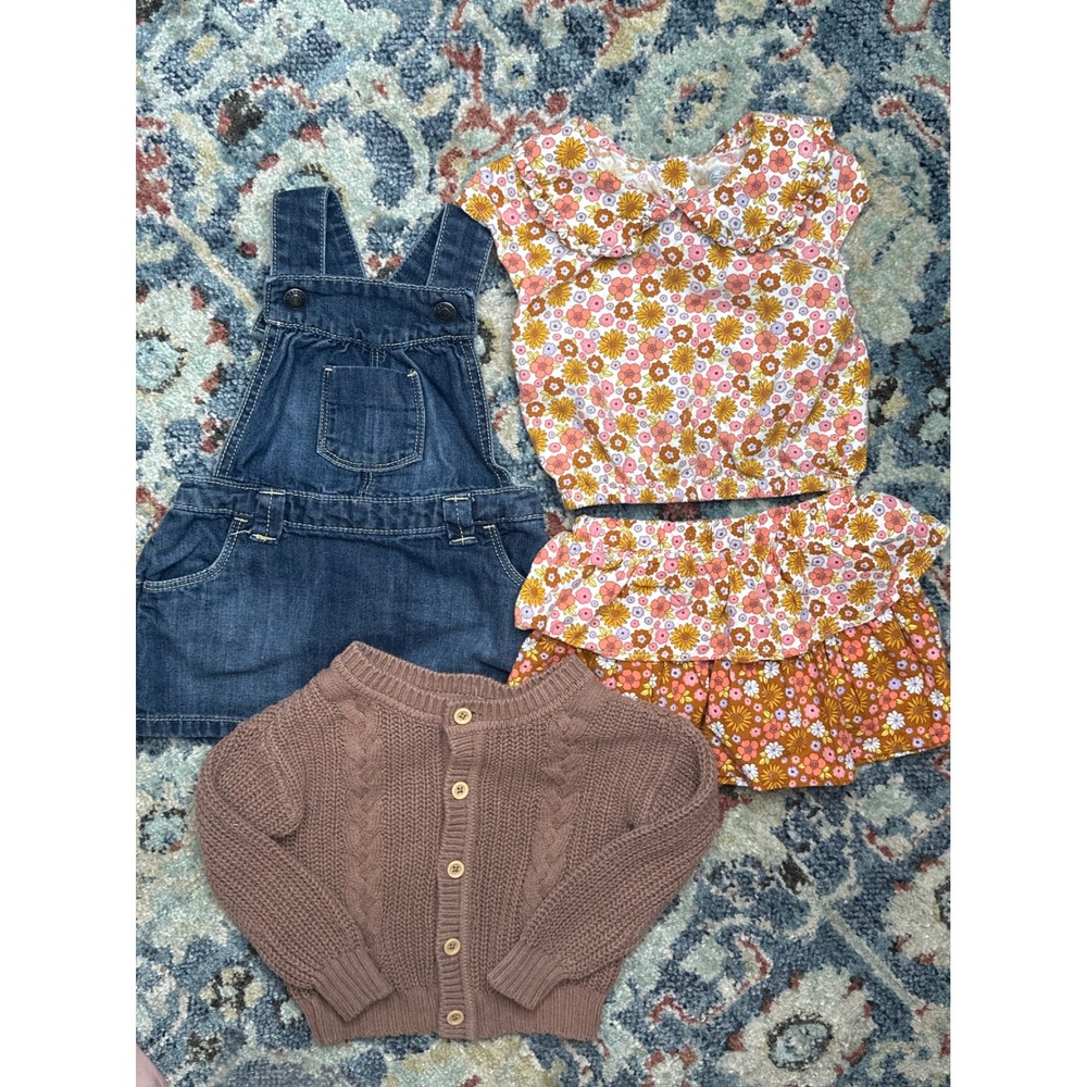 Grayson Collective Old Navy Wonder Nation Outfit Bundle Girls 12M‎ GUC